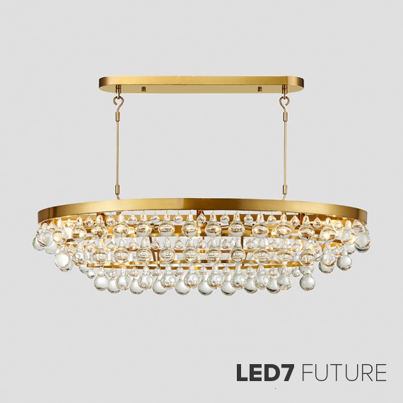 Ritz - Oval Clarissa Chandelier